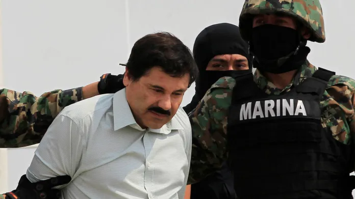 Mexický drogový boss Joaquín Guzmán