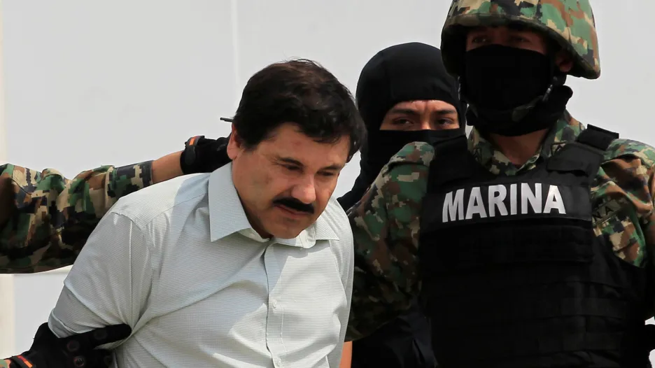 Mexický drogový boss Joaquín Guzmán