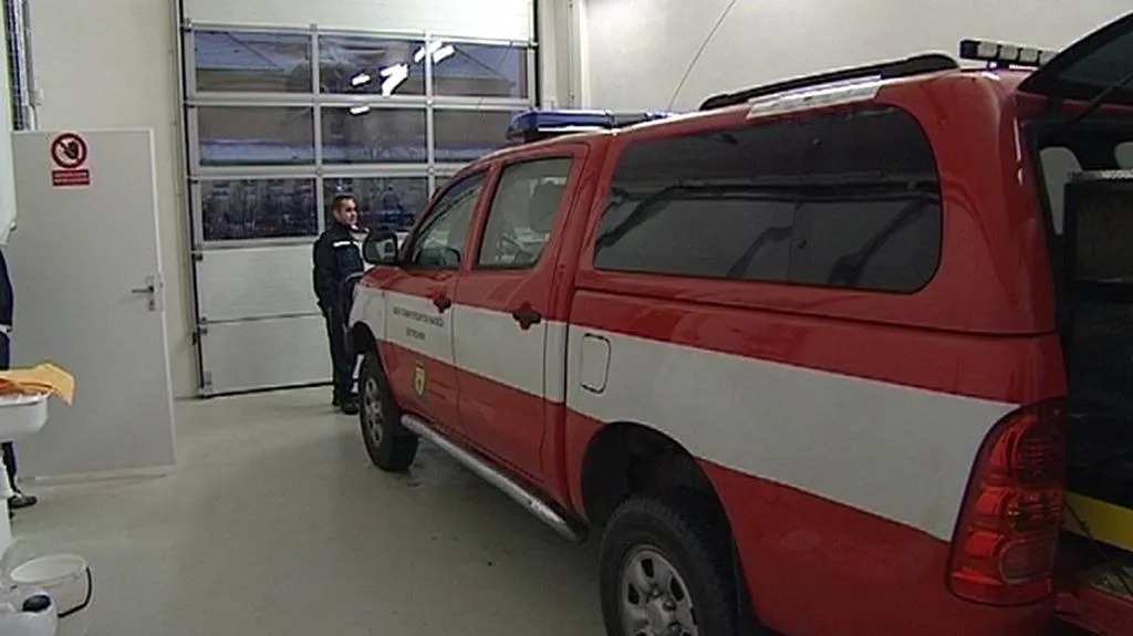 Nová hasičárna v Dětřichově