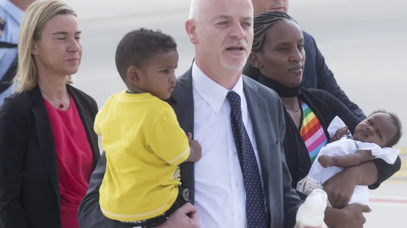 Meriam Ishagová přiletěla do Itálie