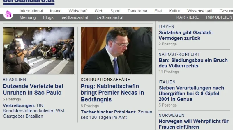 Rakouský deník o české aféře