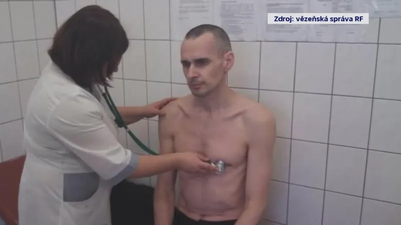 Oleh Sencov v ruském vězení