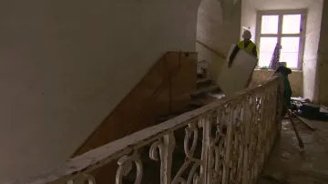 V zámku sídlil i internát učiliště