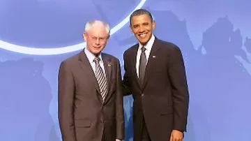 Herman Van Rompuy a Barack Obama