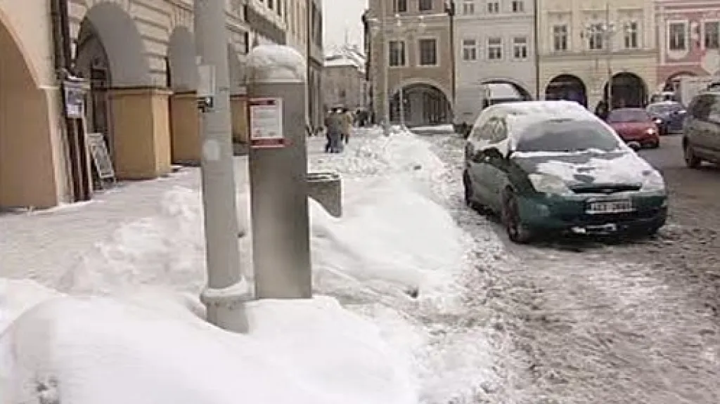 Parkování v Českých Budějovicích