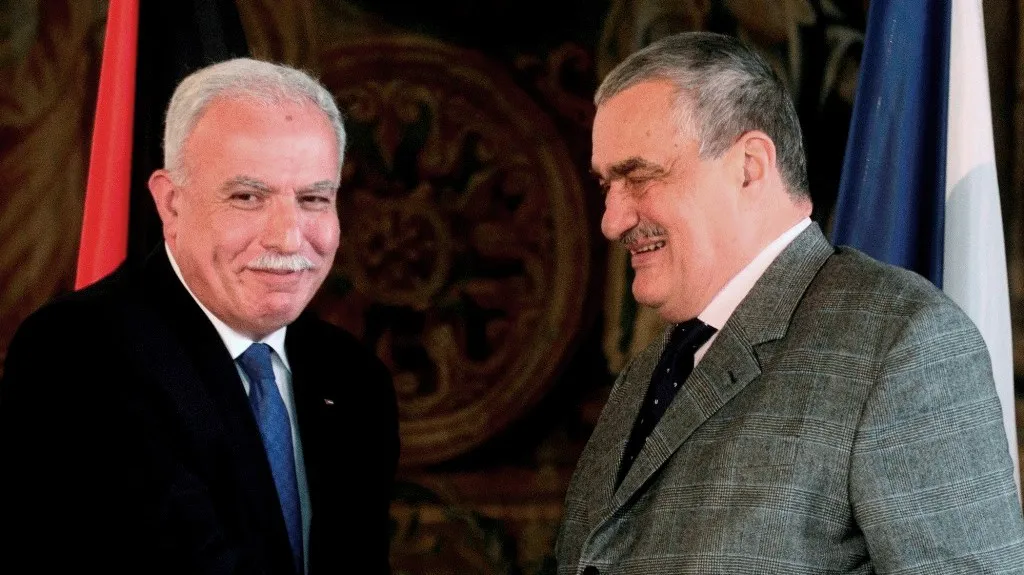 Rijád Málikí a Karel Schwarzenberg
