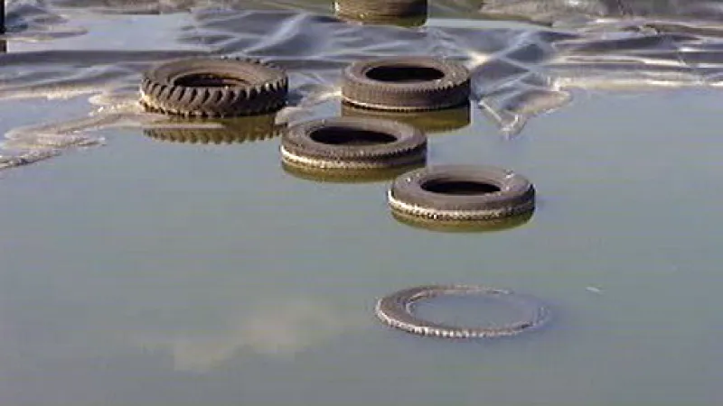 Skládka v Požďátkách na Třebíčsku