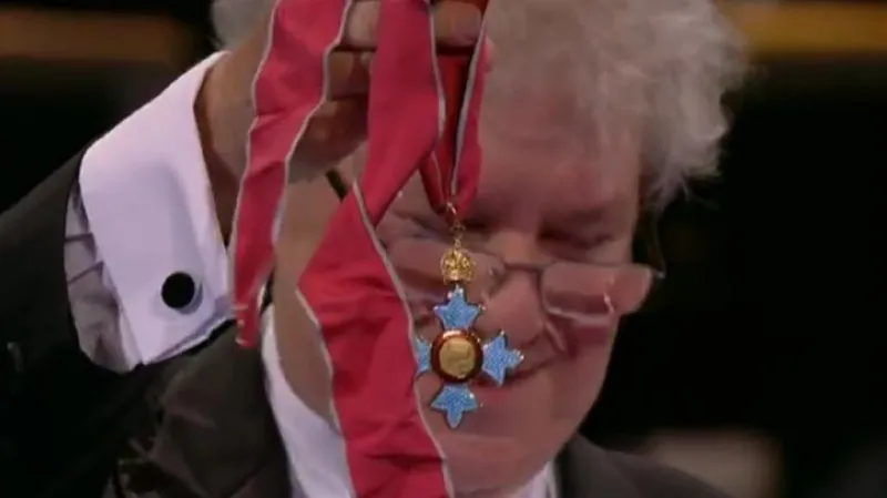 Jiří Bělohlávek s Řádem britského impéria