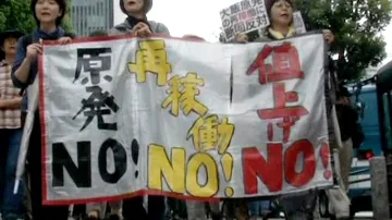 Japonci protestují proti jádru