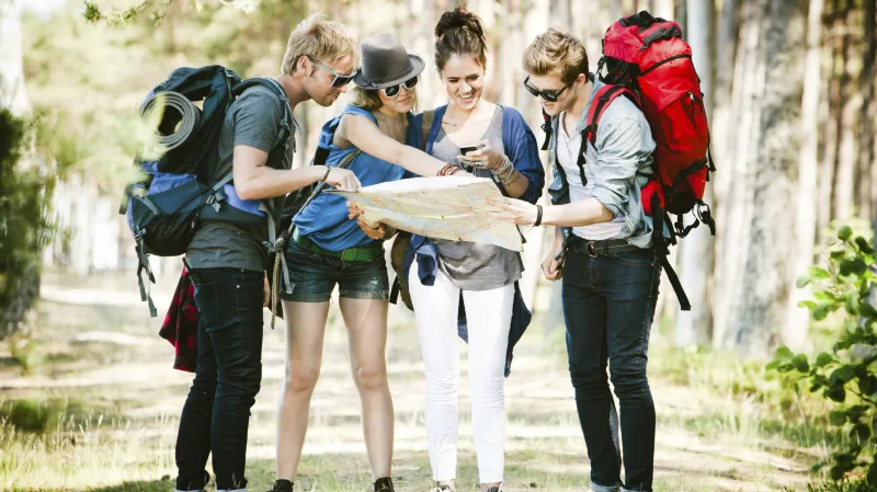 Mladí cestovatelé