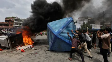 Protivládní protesty v Nepálu