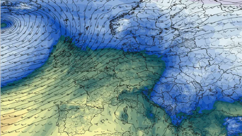 Změny ze soboty na neděli způsobené bouří Dennis