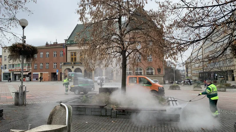 Dezinfekce veřejných prostor