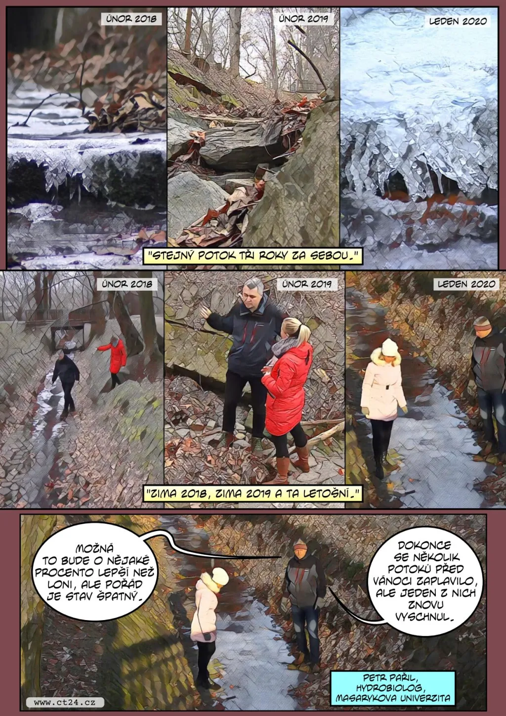 Krajině chybí voda