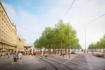 Podívejte se jako první. Takto se změní pražské Vítězné náměstí