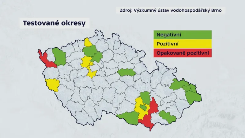 Testování odpadních vod na přítomnost koronaviru