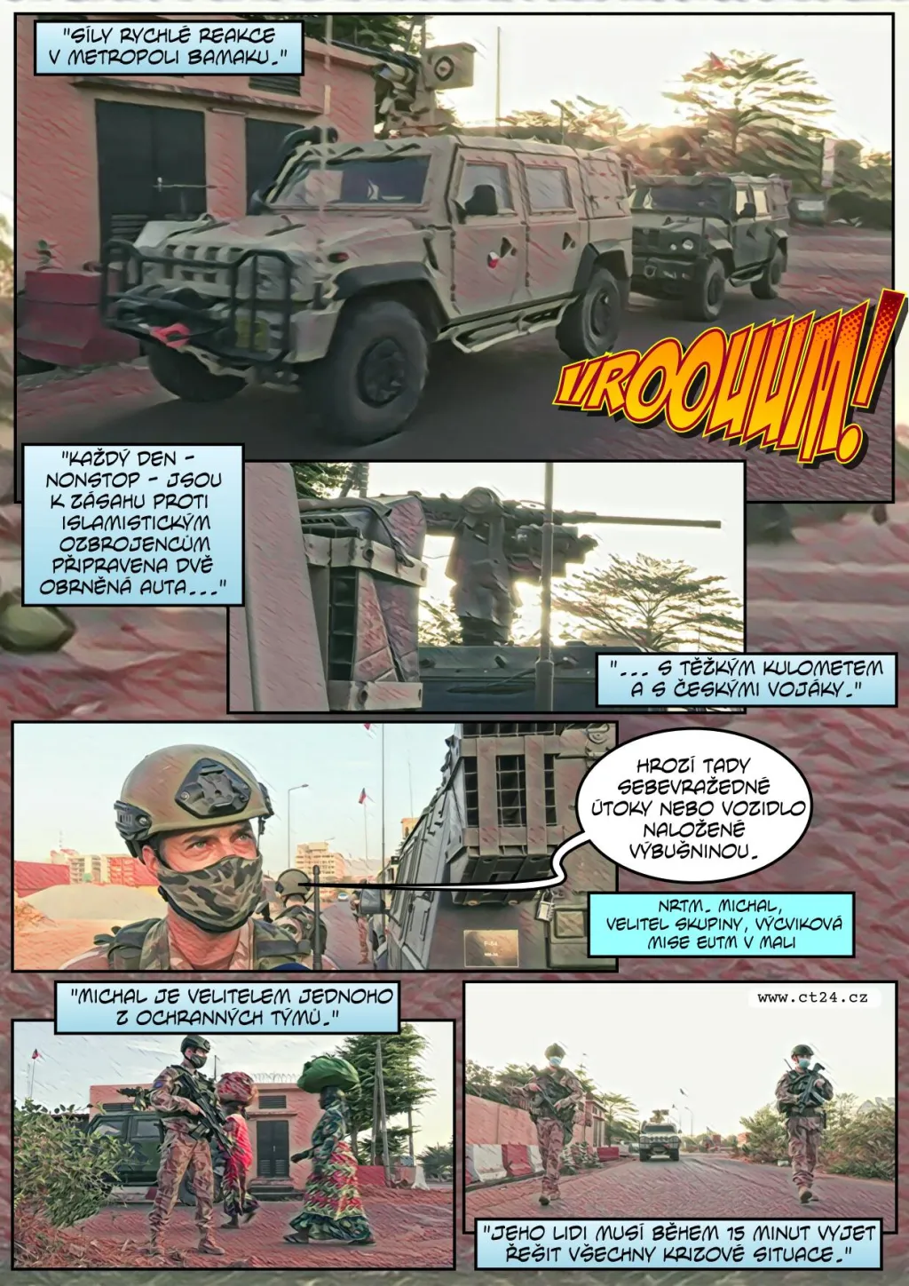 Armáda v Mali pokračuje