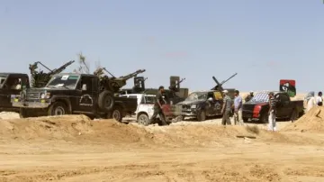 Libyjští povstalci
