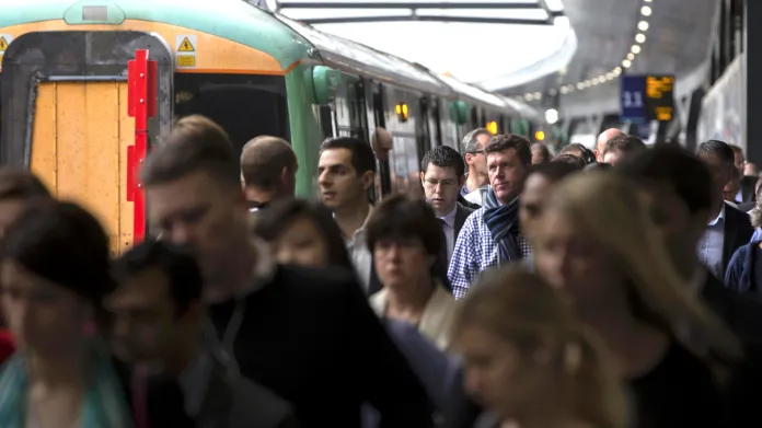 Milan Kocourek ke stávce v londýnském metru