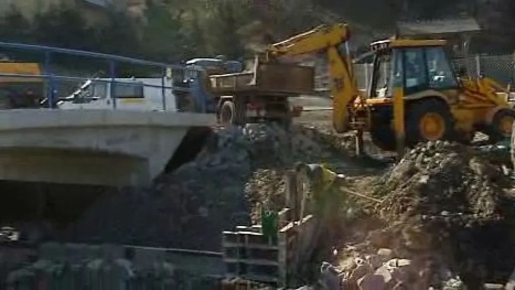 Stavba nového mostu