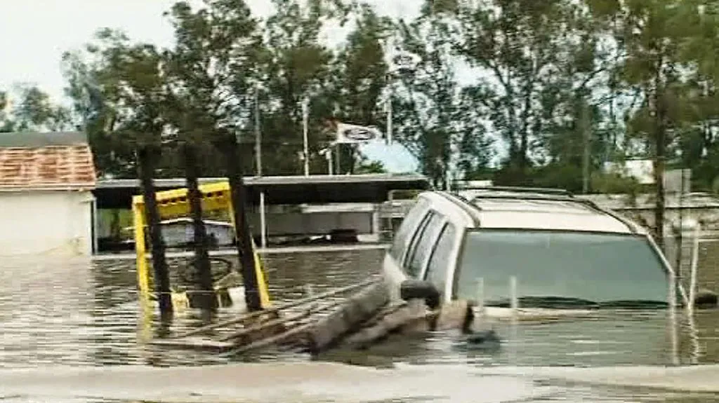 Záplavy na severovýchodě Austrálie