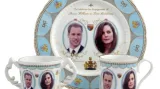 Porcelánová sada s Kate Middletonovou a princem Williamem