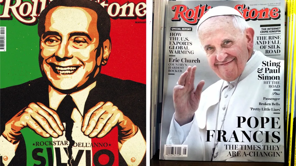 Obálky časopisu Rolling Stone