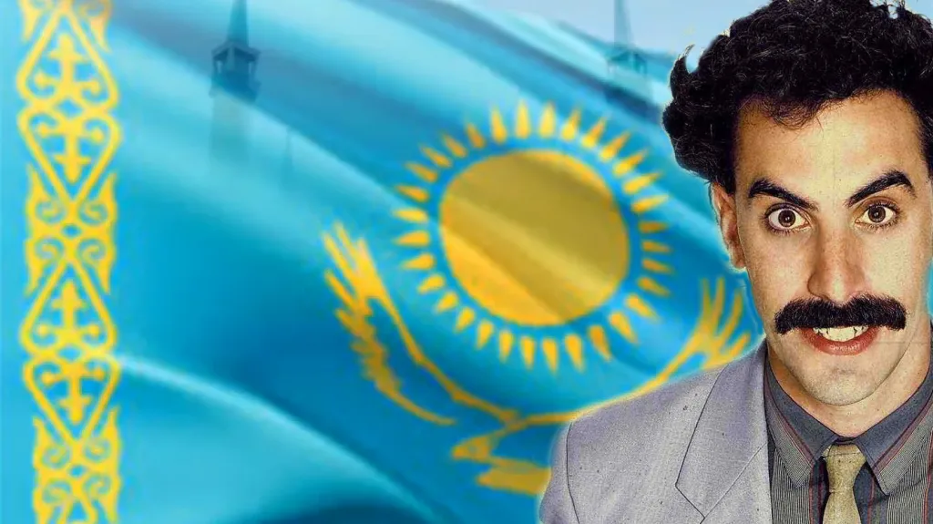 Borat láká do Kazachstánu turisty