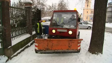 Údržba chodníku