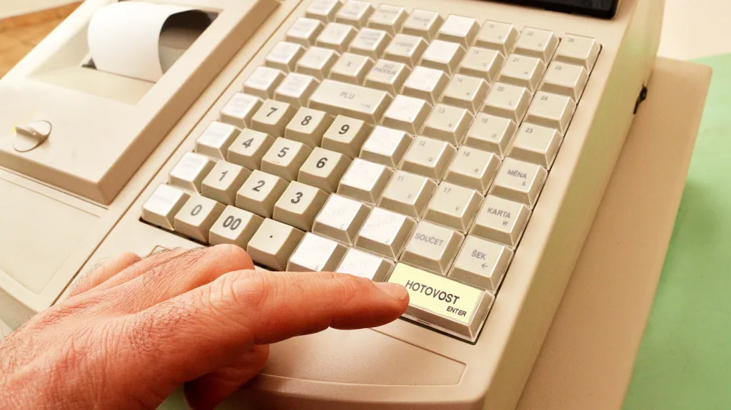 Evidence tržeb se blíží