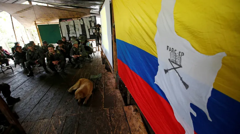 Stanoviště jednotek FARC