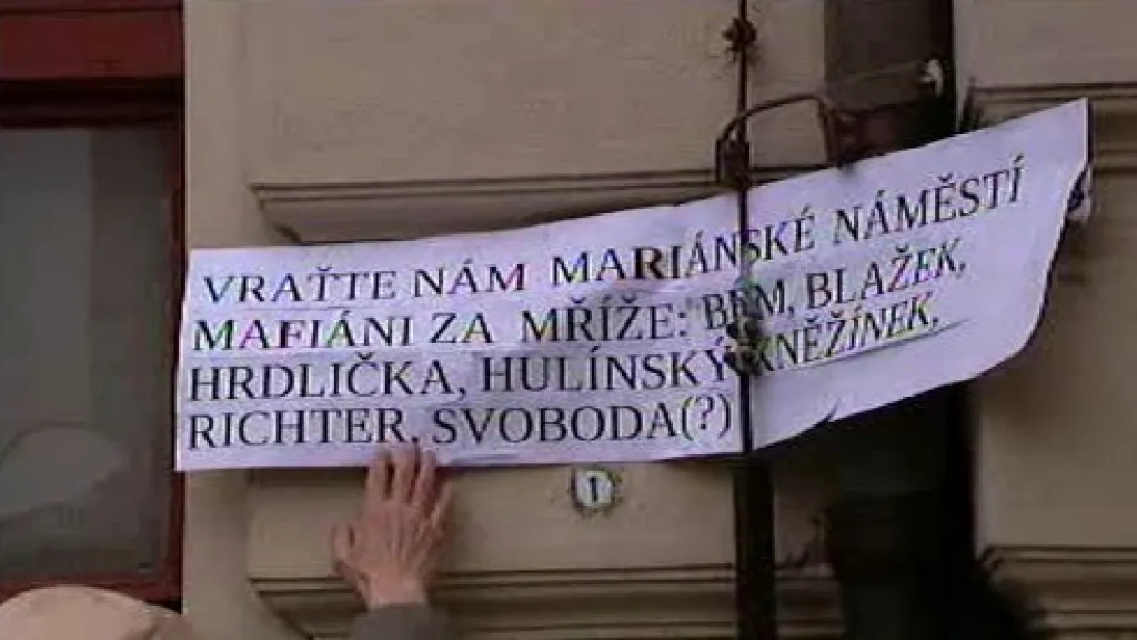 Demonstrace proti pražské koalici