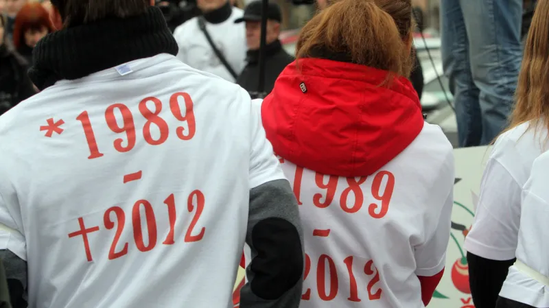 Protikomunistická demonstrace