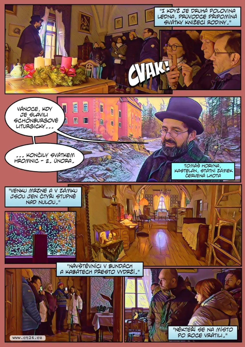 Zámek Červená Lhota nabízí mimořádné prohlídky