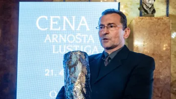 Ondřej Vetchý převzal Cenu Arnošta Lustiga