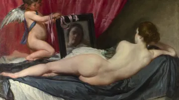 Diego Velázquez / Venuše před zrcadlem, 1648-1651