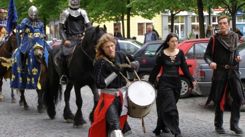 Z vystoupení rytířů v Lounech