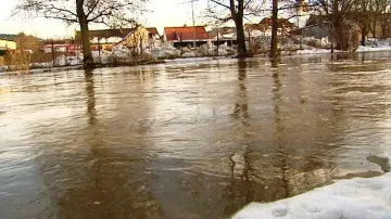 Rozvodněná řeka