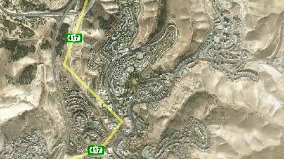 Největší židovská osada Maale Adumim