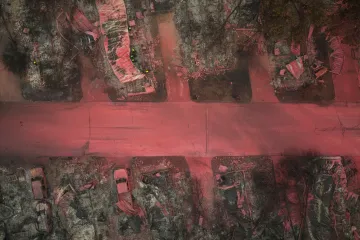 Oheň v Oregonu zanechal v popelu celou obec