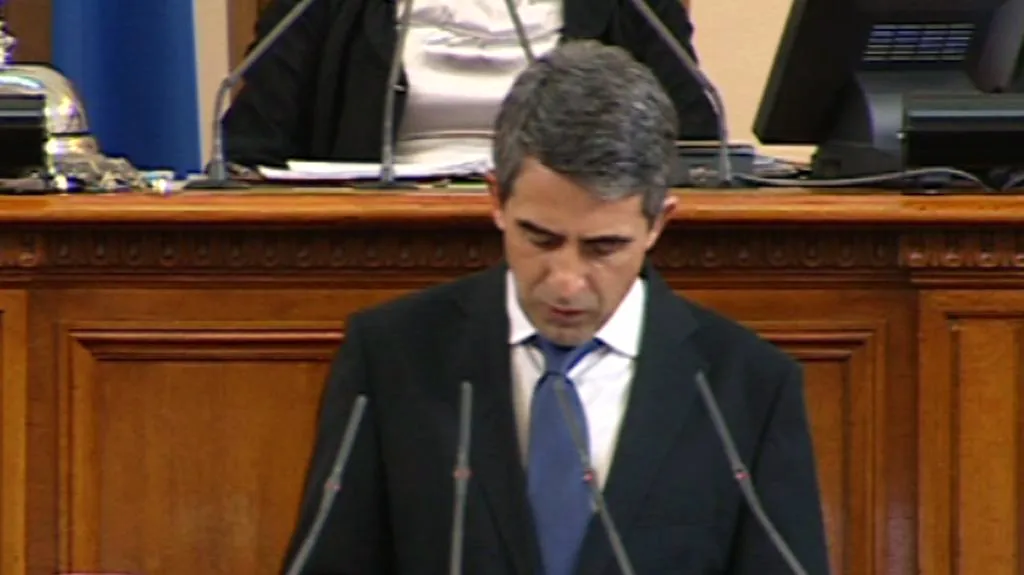 Bulharský prezident Rosen Plevneliev