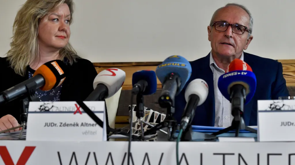 Veronika Altnerová a Václav Veselý