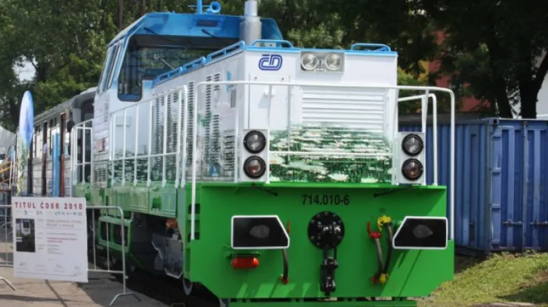 Lokomotiva na zemní plyn