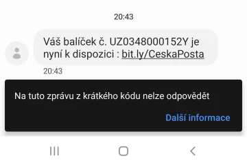 Pošta varuje před podvodnými SMS. Slibují balík a chtějí platební údaje