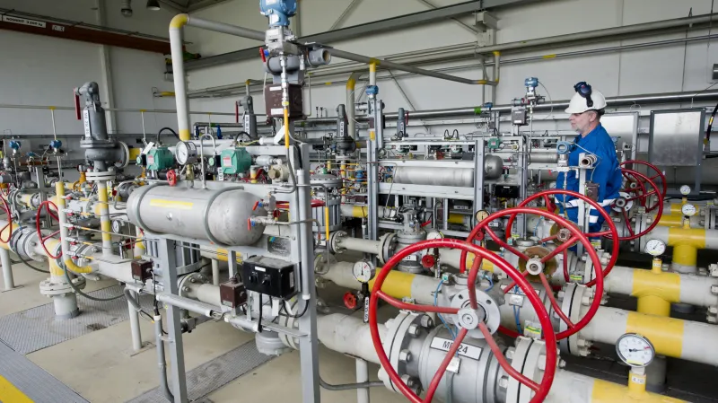 Podzemní zásobník plynu skupiny RWE