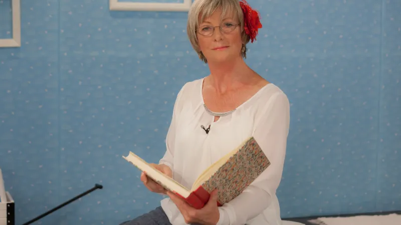 Anna Cónová čte v Malované čítance