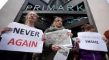 Protest před sídlem firmy Primark