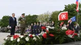 Pietní akt na pražském Vítkově při příležitosti 72. výročí konce války
