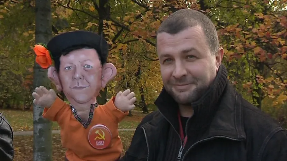 Demonstrace odpůrců koalice ve Zlínském kraji