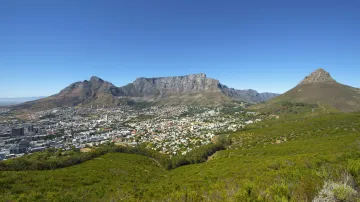 Jihoafrická Stolová hora, jeden z nových přírodních divů světa